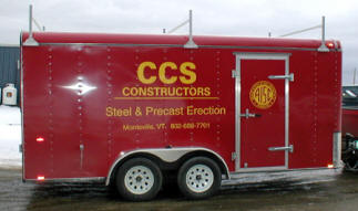Contractors Crane Service Trailer