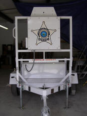 Vehicle Lettering : Lamoille County Sheriff Speed Display